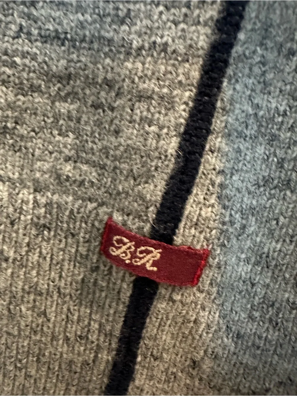 Banana Republic Heritage Merino Wool Quarter Zip Sweater Men’s L Preppy